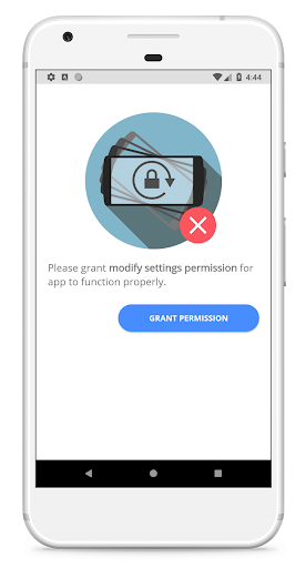 Android application Angle - Screen Rotation Orient screenshort