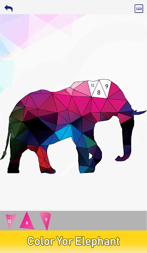 download poly art  dot to dot draw coloring book pages on