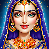 Ндийская свадебная невеста Royal Fashion Makeover