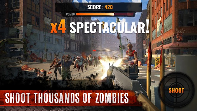 #1. Undead Clash: Zombie Games 3D (Android) By: Fat Lion Games: Crafting & Building Adventure