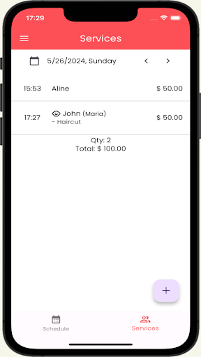 Android application Smartpad screenshort
