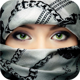 Arabic eyes. Live wallpaper icon