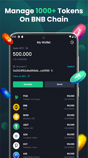 Position Exchange: DEX & DeFi Screen 2