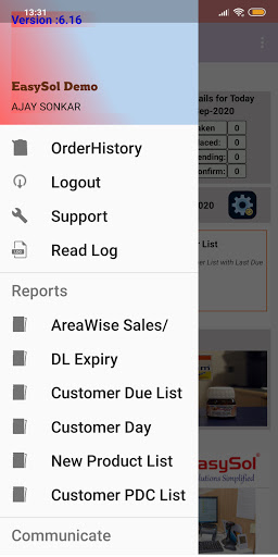 EasySol Order Screen 2