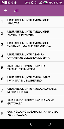 Ingabo yumuyisilamu Screen 3