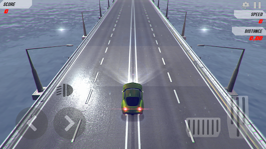 Fast BMW Car Traffic Simulator