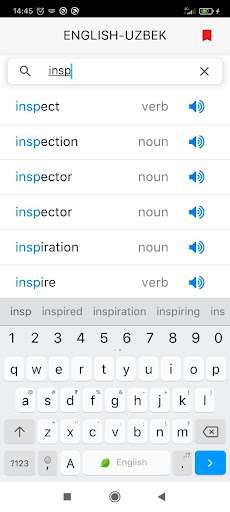 English-Uzbek Dictionary