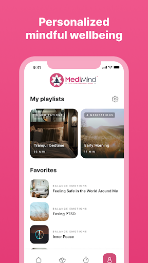 Screenshot of MediMind: Meditation Therapy