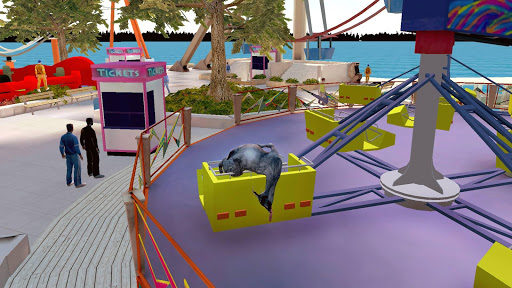 Goat Simulator Free APK MOD (Astuce) screenshots 2