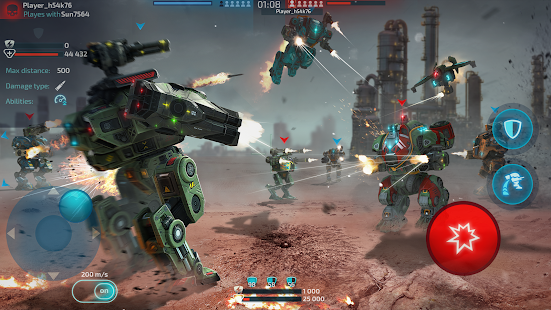 Robot Warfare: PvP Mech Battle Bildschirmfoto