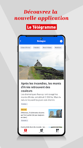 Screenshot of Le Télégramme - Info Bretagne