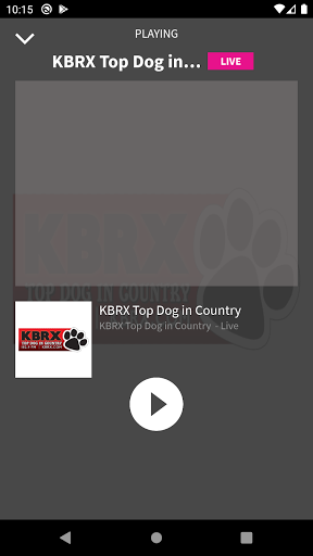 KBRX Radio 102.9 FM Screen 2