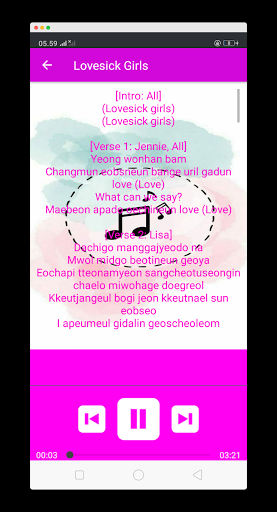 Lovesick Girls - Blackpink Offline Lyrics