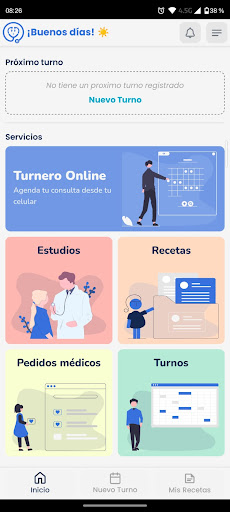 Android application Sanatorio P. - General Deheza screenshort