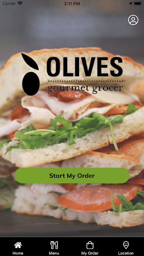 Android application Olives Gourmet Grocer screenshort