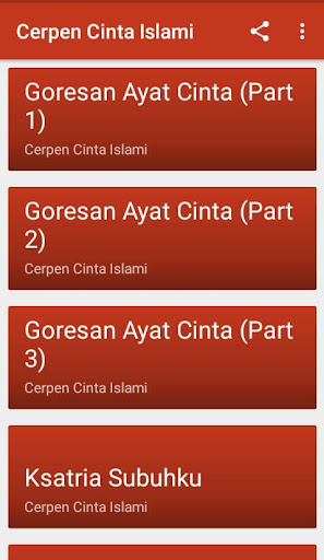 Cerpen Islami Offline