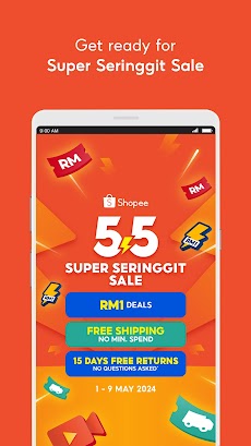 Shopee 5.5 Super Seringgitのおすすめ画像2