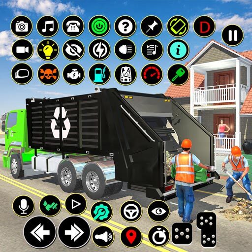 Real Garbage Truck Simulator  Icon