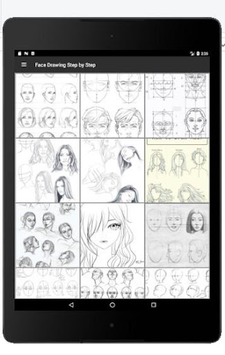 Face Drawing Step by Step 1.3.0 screenshots 7