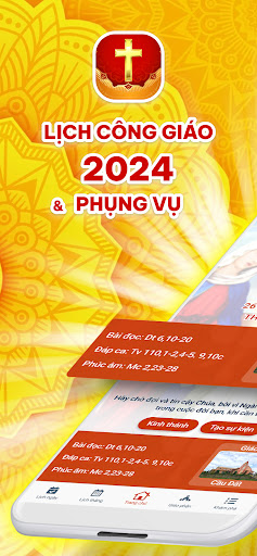 Android application Lịch Công Giáo 2024 & Phụng Vụ screenshort