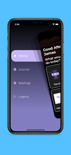 Android application Meditations screenshort