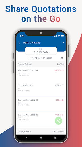GST Billing & Accounting App Screen 2