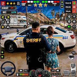 US Police Car Driving 3D Mod Apk