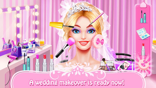 Captura 12 Makeup Games: Wedding Artist android