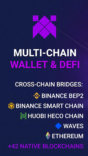 Android application XBTS: Crypto wallet and DeFi screenshort