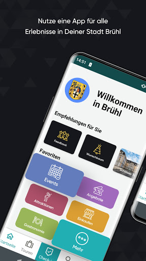 Android application HIERO Brühl App | Einkaufs - u screenshort