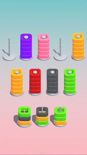 Color Ring Sorting Puzzle v1.0.56 Mod Apk (Unlimited Money/Gems) Free For Android 5