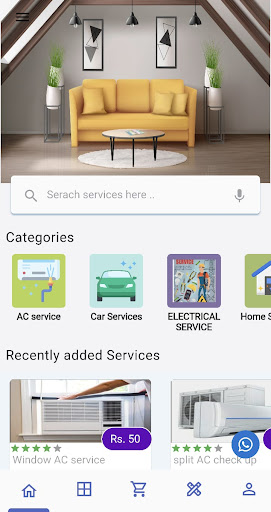 Android application One Touch Solution screenshort
