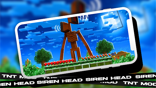 Siren head mod for minecraft