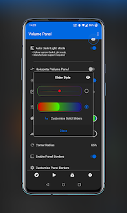 Volume Control Panel Screenshot