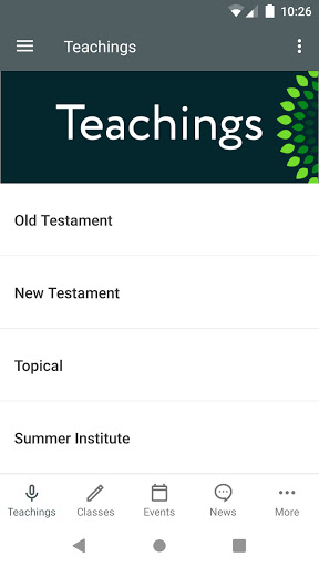 Android application Dwell Community Church screenshort
