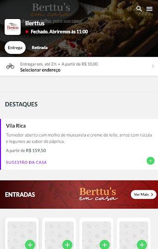 Android application Berttus screenshort