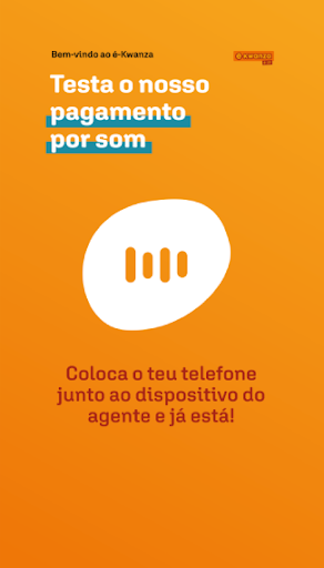 Android application é-Kwanza Cliente screenshort