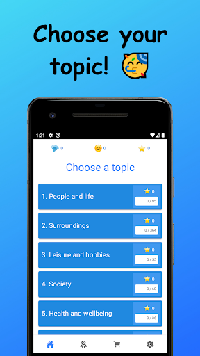 Android application Learn Spanish screenshort
