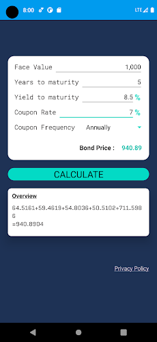 BondCalc-BondPrice Calculatorのおすすめ画像1
