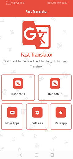 Fast Translator : Camera, Voice, Text Translator - v2.0
