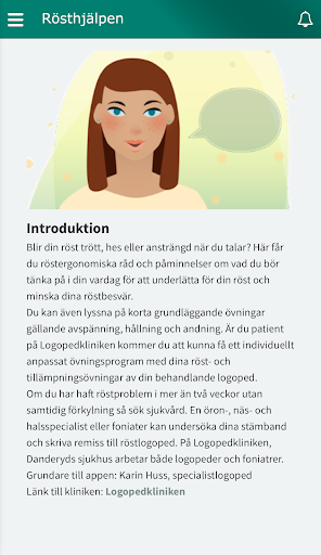 Android application Rösthjälpen screenshort