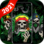 Cover Image of Download Weed Skull Live Wallpapers Themes 1.1.4 APK