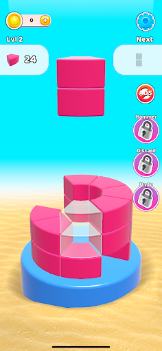 Screenshot of Color Wall 3D - Block Breaker