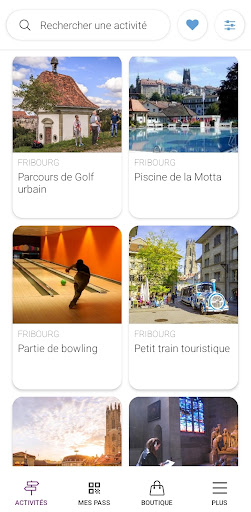 Fribourg City Card Screen 2