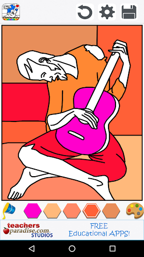 Picasso: Coloring for Adults Screen 2