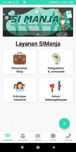 SI MANJA (Sistem Manajemen Nor Screen 2