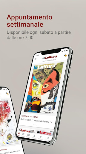 Android application la Lettura Corriere della Sera screenshort
