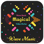 Wave Music - Wave Beats Magical Video Status Maker  Icon