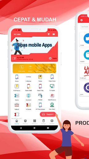 Android application Dominan Pay screenshort