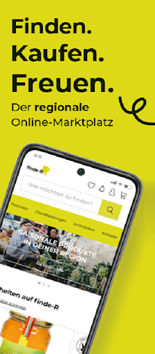 Android application findeR screenshort